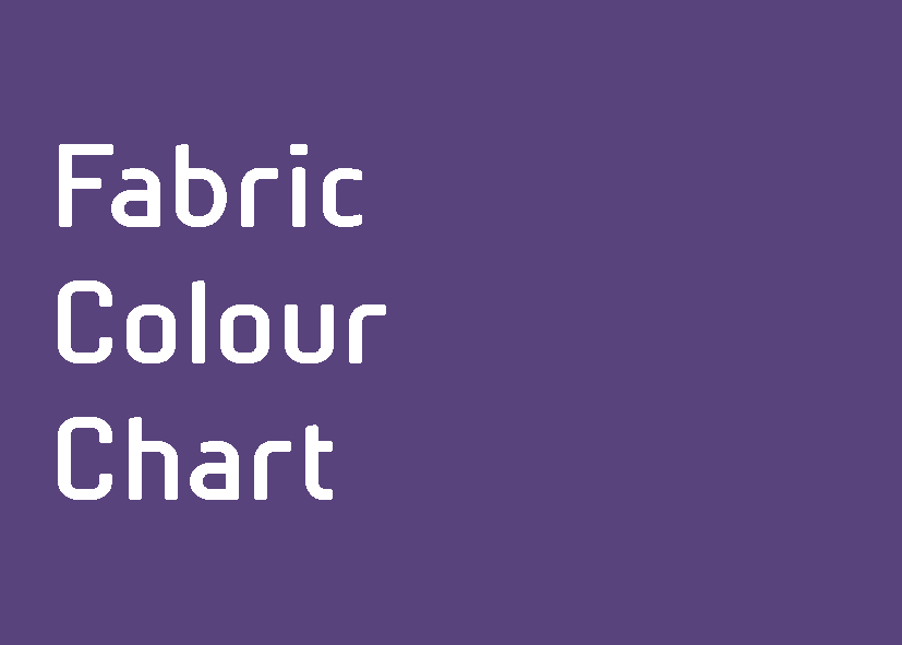 Fabric Colour Chart hiberform hiberform